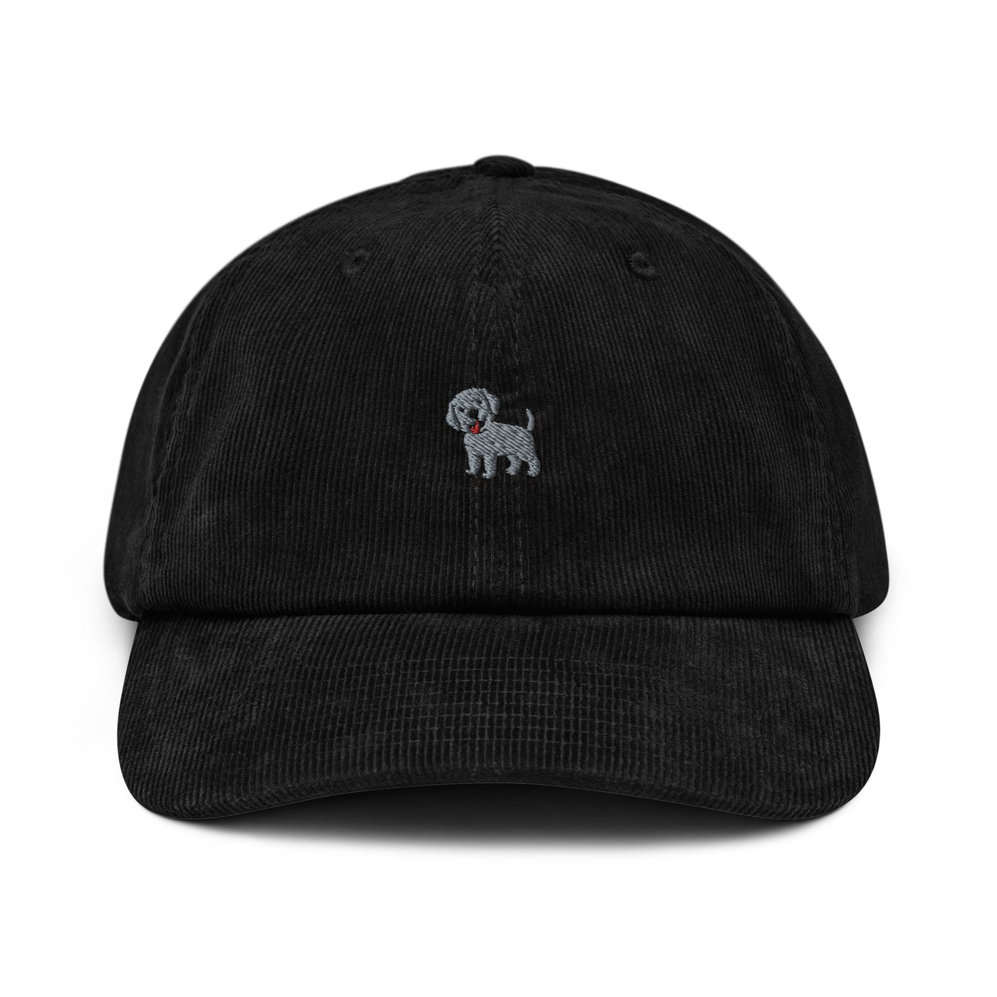 Esty - Grey Labrador (Corduroy Hat)