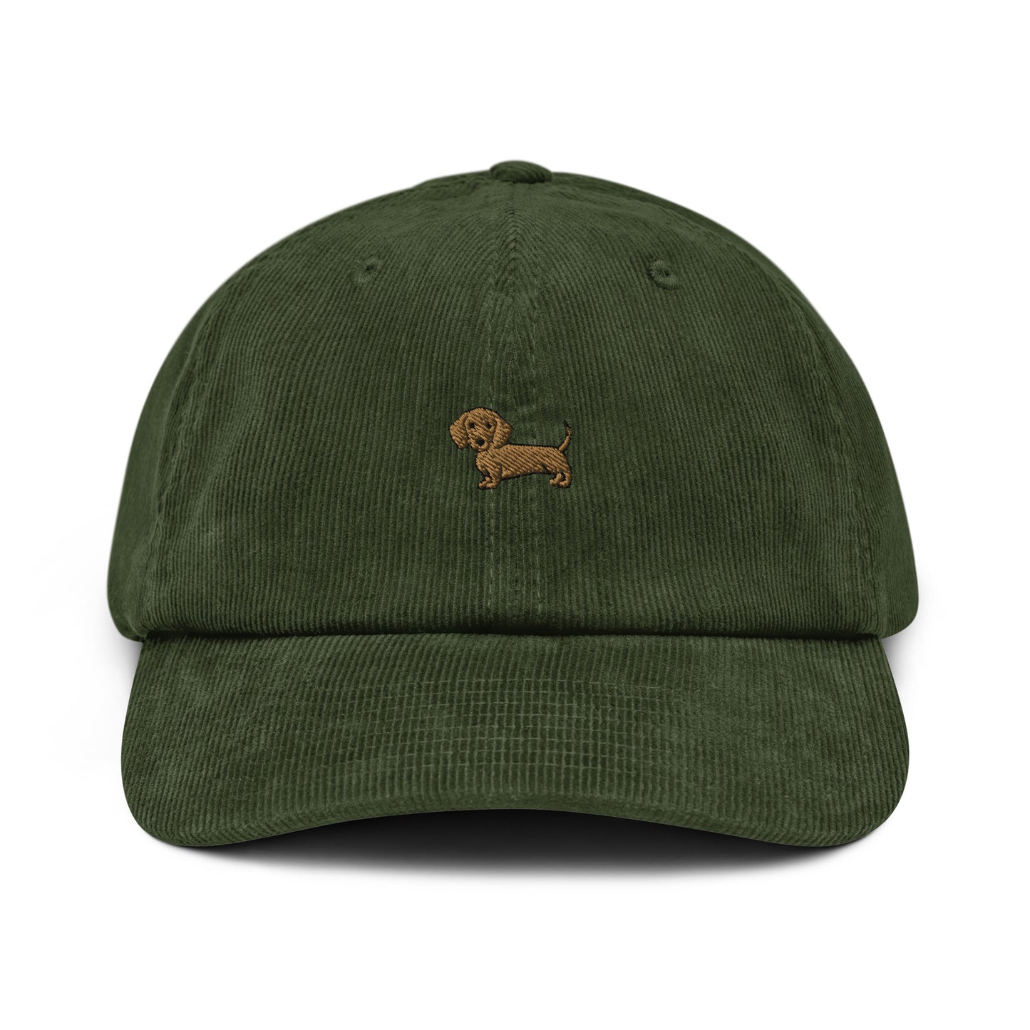 Christopher - Brown Dachshund (Corduroy Hat)