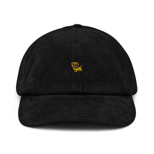 Abe - Abricot Pug (Corduroy Hat)