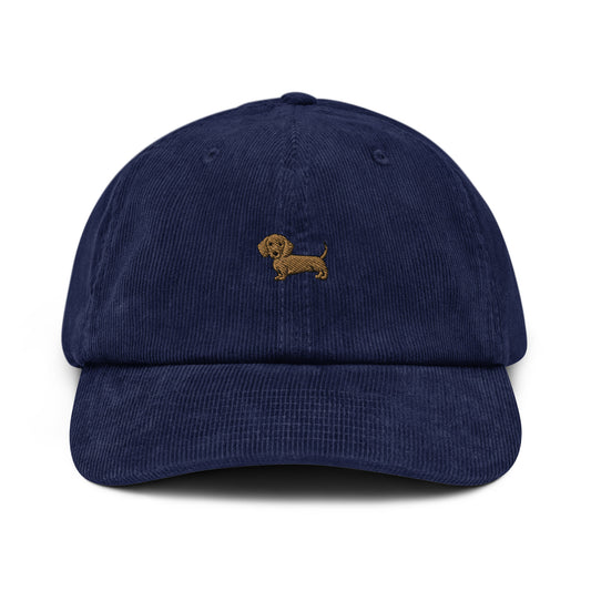 Christopher - Brown Dachshund (Corduroy Hat)