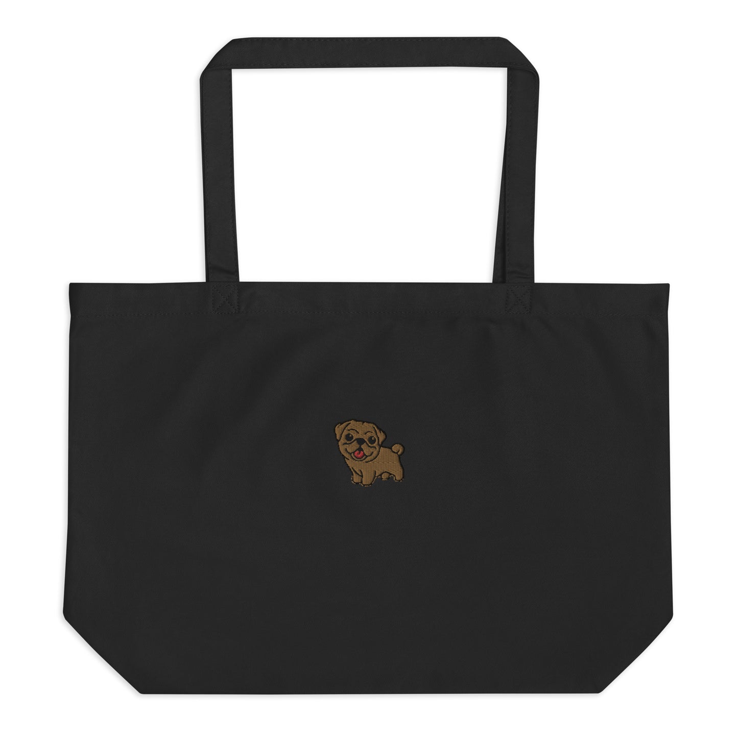 Bobby - Brown Pug (Tote bag)